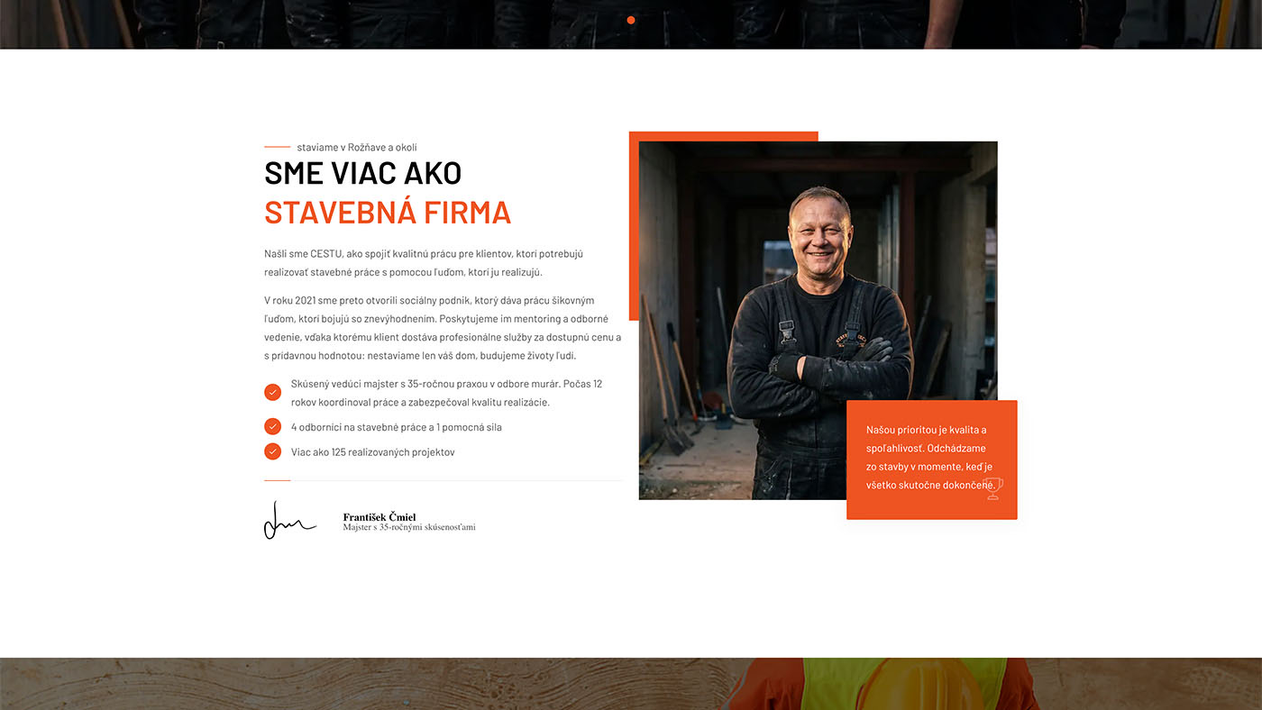 Webová stránka — ukážka